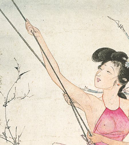 成华-胡也佛的仕女画和最知名的金瓶梅秘戏图